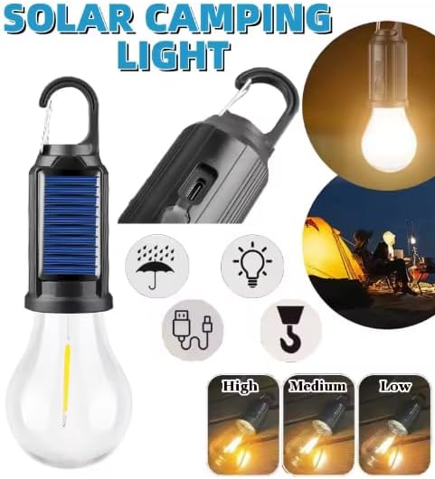 2 Li Set Güneş Enerjili LED Dış Mekan Lamba, Su Geçirmez, Ferforje Askılı, USB Type-C Şarjlı, 3 Modlu, Kapı Önü, Bahçe, Balkon, Garaj ve İşyeri Giriş Aydınlatması, Dekoratif Solar Lamba - Görsel 3