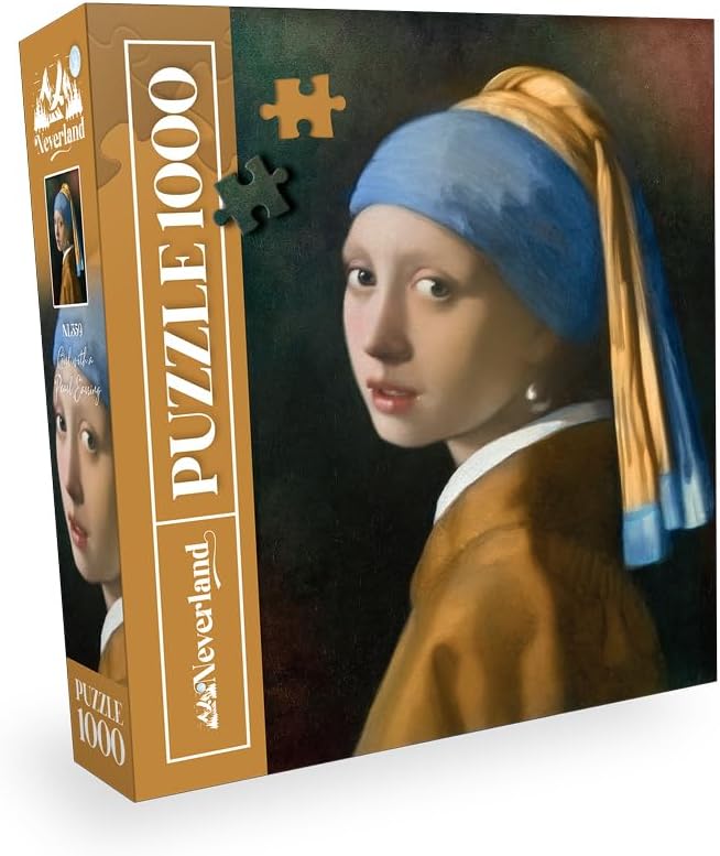 Alternative view of 1000 PARÇA PUZZLE - GIRL WITH A PEARL EARRING (İNCİ KÜPELİ KIZ)