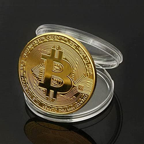 Ethereum, Bitcoin, Dogecoin, Hatıra Madeni Para Metal (Bitcoin) - Görsel 3