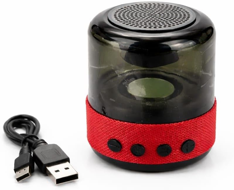 Taşınabilir Bluetooth Hoparlör, Mini Kablosuz Speaker, Yüksek Ses Seviyesi ve Derin Bass, USB Şarjlı, Ev Ofis Seyahat İçin Kompakt Masaüstü Hoparlör,Bluetooth Mini Hoparlör, Taşınabilir