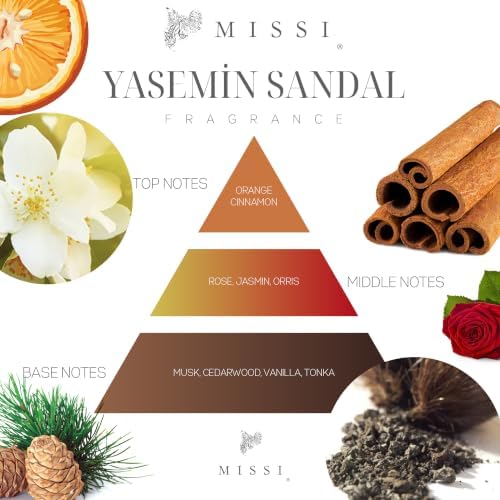 130 CC LOTUS ŞİŞE YASEMİN SANDAL KOKULU TAŞLI ODA KOKUSU