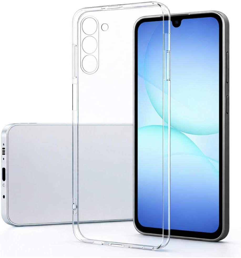 Galaxy A17 5G İle Uyumlu Kılıf Şeffaf Kamera Korumalı 3D - Görsel 2