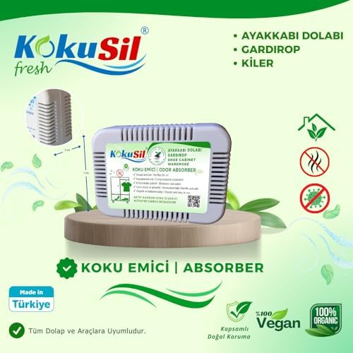 Ayakkabılık, Gardırop, Kiler Koku Giderici ve Koku Emici - Görsel 3