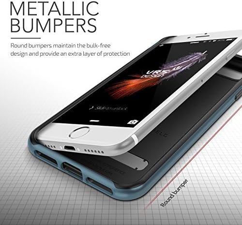 Alternative view of VRS84155 iPhone 7 High Pro Shield Kılıf, Arka Kapak, Mavi