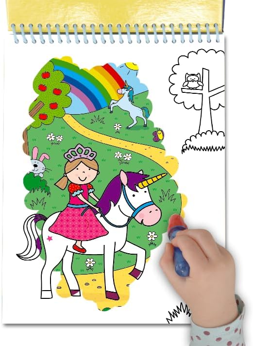 Alternative view of Galt Water Magic Unicorns Boyama Kitabı, +3 Yaş