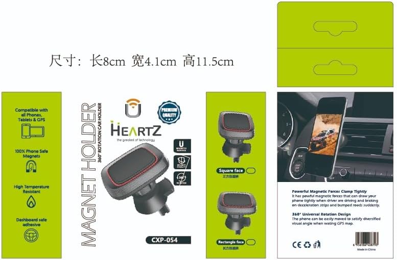 Havalandırmaya Takılan Araba Telefon Tutucu Araç İçi Telefon Tutucu 360 Derece Döenebilen Araç Telefon Tutucusu Peteğe Sabitlenebilir Magnetic Havalandırma Telefon Tutucu 054 - Görsel 3