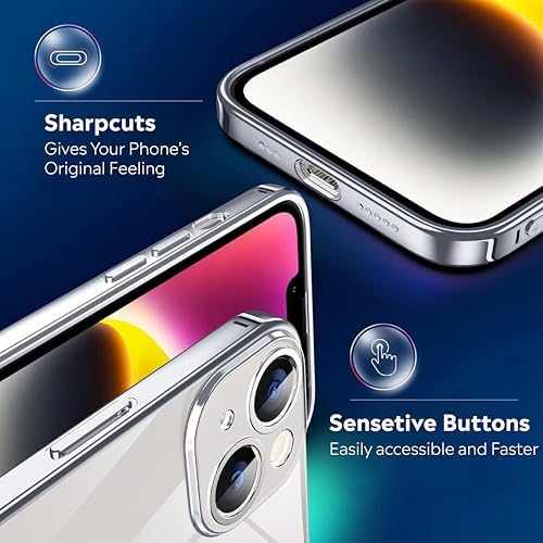 Alternative view of Apple iPhone 15 Kamera Korumalı Şeffaf Silikon Kılıf