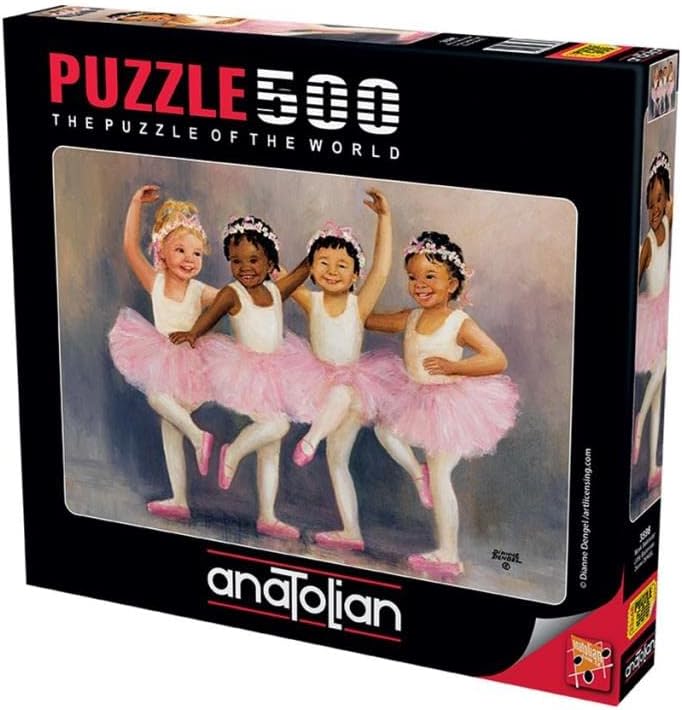 Alternative view of Puzzle - Minik Balerinler / 500 Parça, #3598