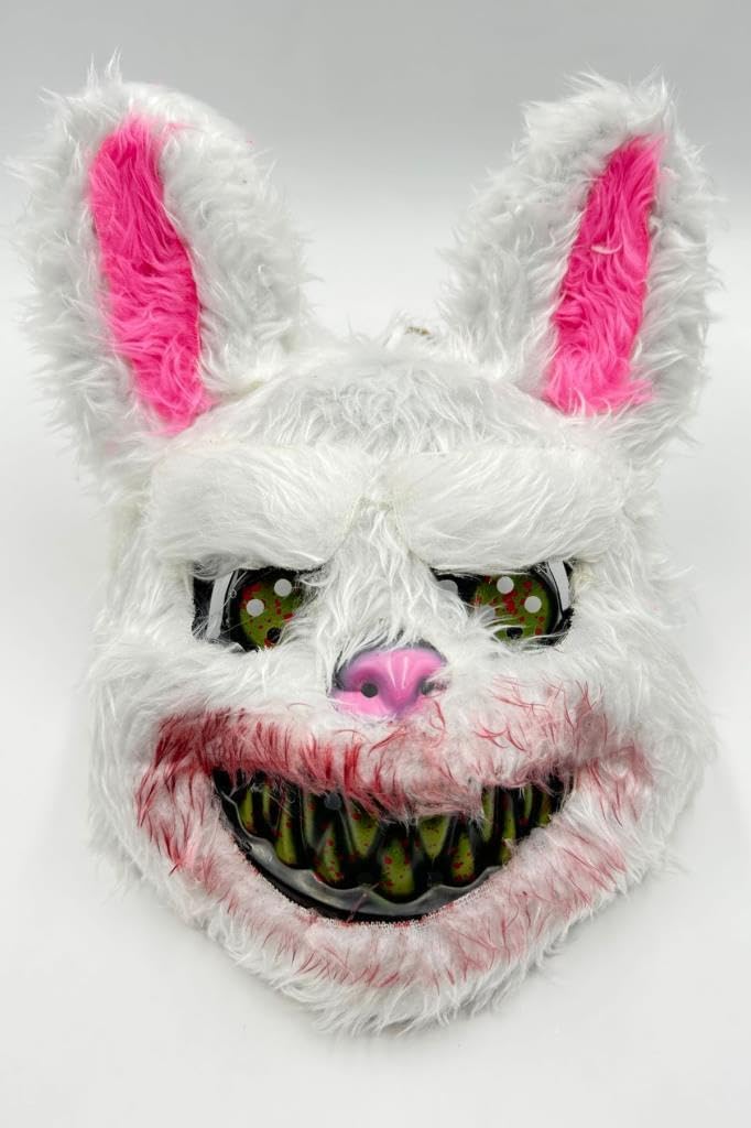 Halloween Maske Tüylü Tavşan