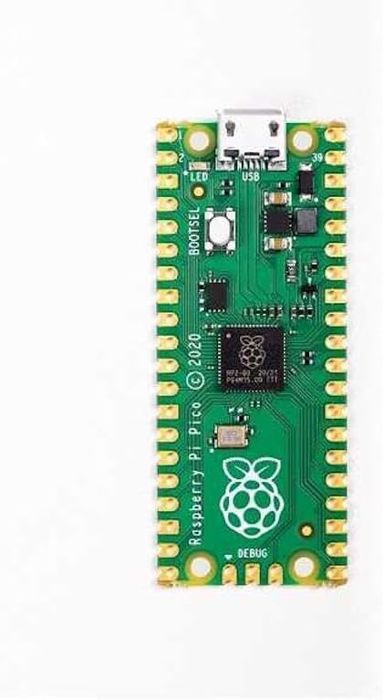 Alternative view of Raspberry Pi Pico