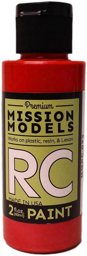 Alternative view of Mission Models MMRC-023 Su Bazlı RC Boya, 2 Oz Şişe, İnci Kırmızısı