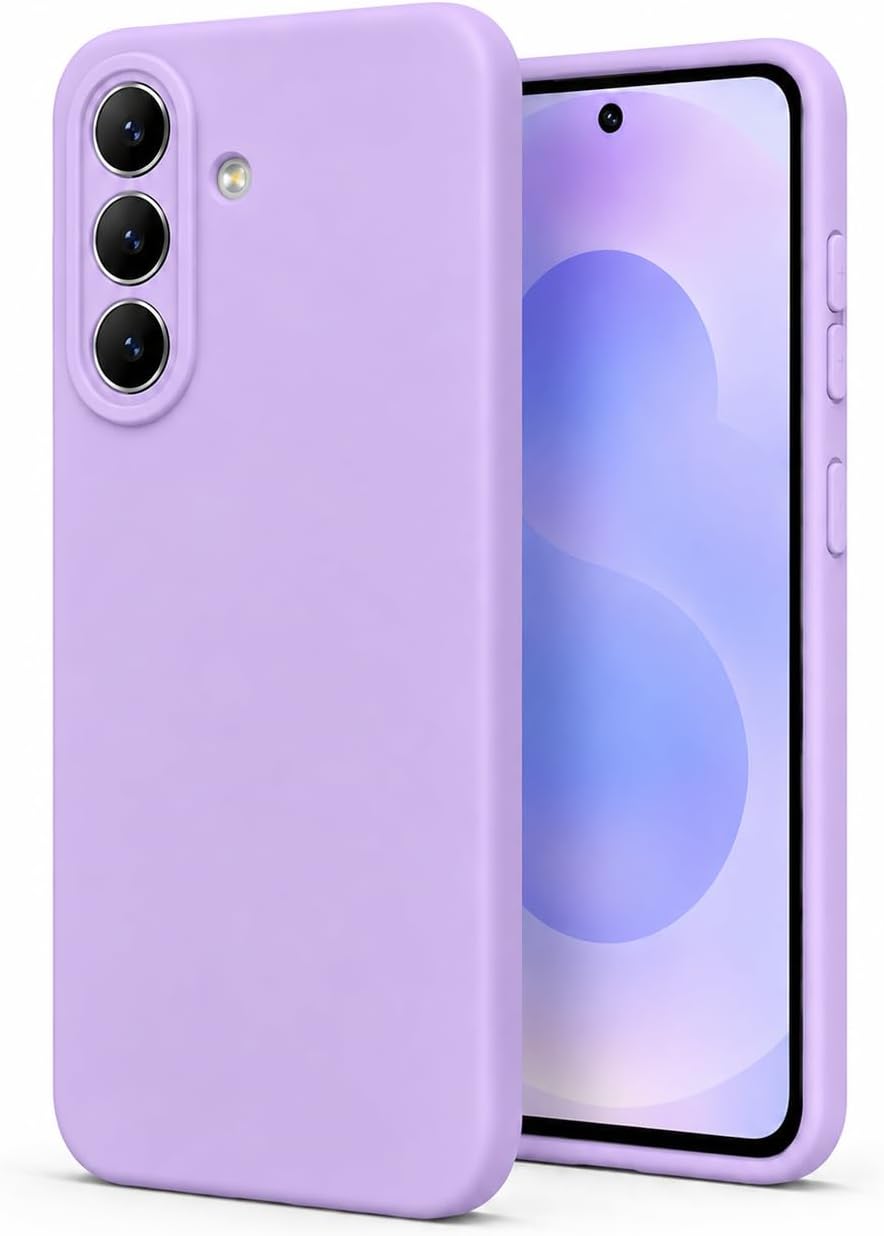 Galaxy A56 İle Uyumlu Kılıf Z-Mara Lansman Vieri Tam Koruma Arka Kapak Kamera Koruma Çıkıntılı Pürüzsüz Yüzey Lila