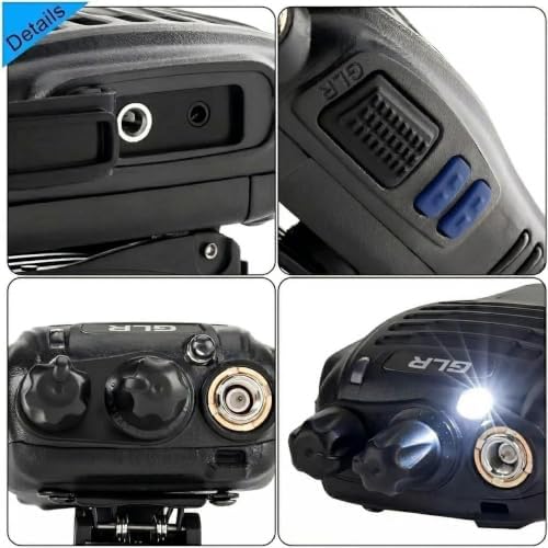 2 Adet BF-888S PMR446 El Telsizi 16 Kanal 446MHz-446.2Mhz 0.5W VOX CTCSS DCS Gürültü Azaltma Uzun Menzil Dahili Fener Şarjlı Batarya Walkie Talkie, 140 gr