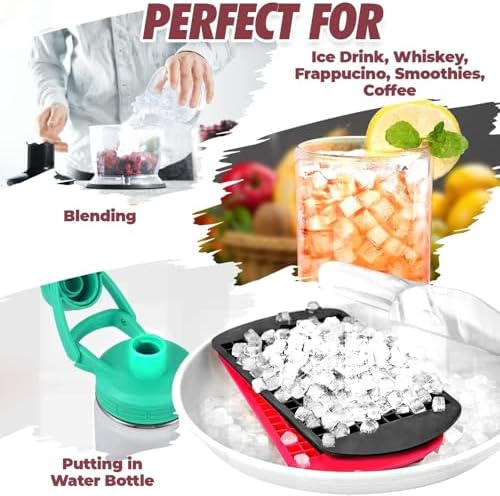 2 Adet Mini Buz Küpü Kalıbı, Silikon Buz Kalıbı, Küçük, BPA İçermez Esnek