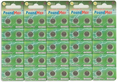 Alternative view of 50 x PoundMax AG13 LR44 1,5 V PoundMax Alkalin Düğme Pil