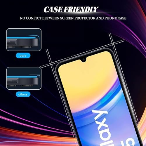 Galaxy A15 Privacy (Hayalet) Ekran Koruyucu – 2 Adet - 9H Temperli Cam, Yan Görünme Engelleyici, Tam Kaplama - Görsel 3