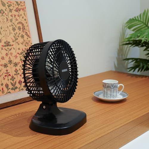 FAN-503 7" Büyüklüğünde Masa Üstü Siyah Usb Fan Serinletici Vantilatör