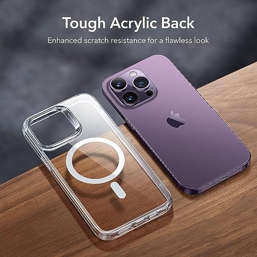 iPhone 15 Pro Max için Magsafe Özellikli Çok Şık Şeffaf Kılıf Kablosuz Şarj özellikli iphone 15 Promax uyumlu - Görsel 3