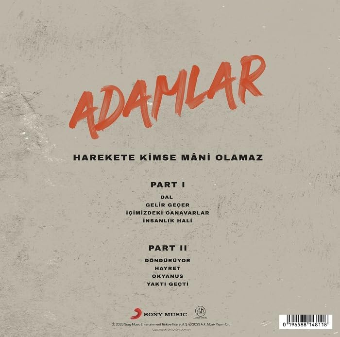 Adamlar Harekete Kimse Mâni Olamaz - Plak