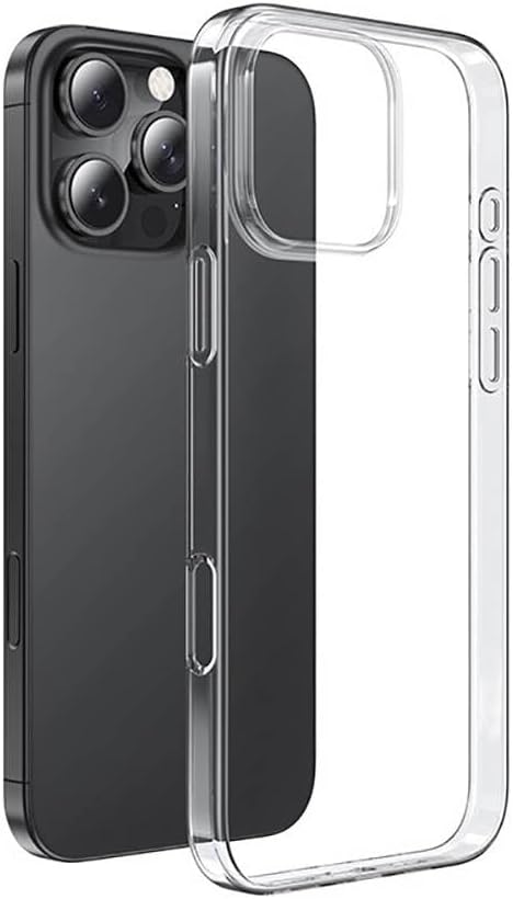 Alternative view of Apple ile uyumlu iPhone 16 Pro Max Kılıf Zore Süper Silikon Kapak Şeffaf