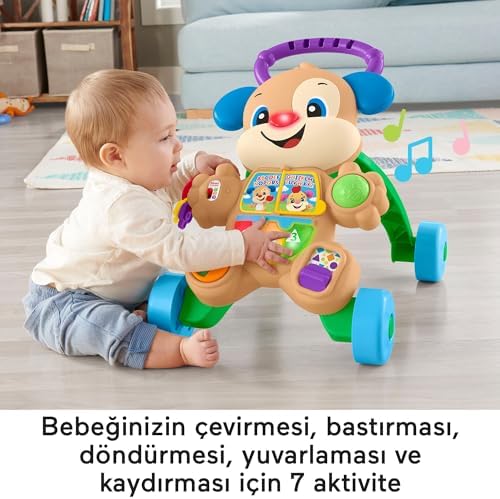 Eğlen & Öğren Yaşa Göre Gelişim, Eğitici Köpekçik Yürüteç (Türkçe), Aynı Zamanda Renkleri, Şekilleri, Sayıları ve Daha Fazlasını Sunar FTG10 - Görsel 3