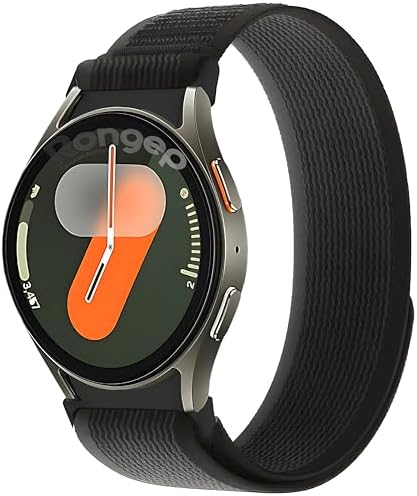 Alternative view of Travel Loop 20mm Kumaş Kordon  Galaxy Watch FE/7/6/5/4 Serisi İçin (40mm/44mm) Terletmeyen Rahat ve Hafif Kayış Watch 6/4 Classic (47/43/42mm) Watch 5 Pro 45mm Uyumlu