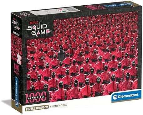 1000 Parça Squid Game Puzzle Impossible (Compact Box)