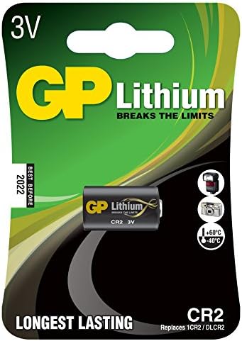 Gp Batteries Gpcr2 Dlcr2/Cr2, Boy Lityum Pil, 3 Volt, Tekli Kart - Görsel 3