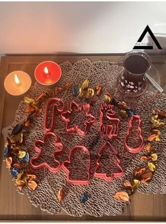 Alternative view of Yılbaşı Temalı Kurabiye Kalıbı Seti (7 Adet)
