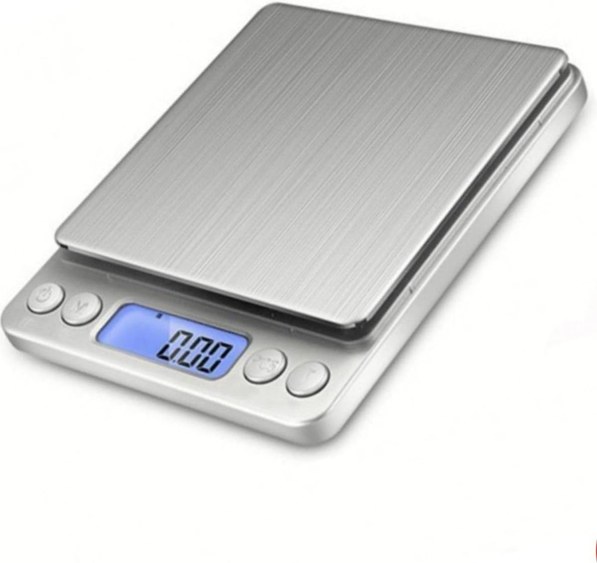 usin 3Kg/0.1Gr A Kalite Çelik Hassas Elektronik Dijital Kuyumcu Eczane Aktar Mutfak Terazisi-Tartısı - Görsel 3