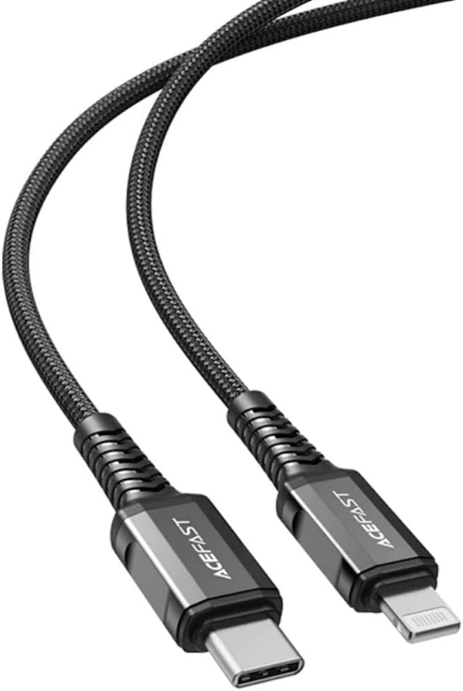 Acefast 30W 1.2 Metre USB-C to Lightning Apple MFI Lisanslı Type-C iPhone Uyumlu Şarj Data Kablosu - C1-01 - Görsel 3