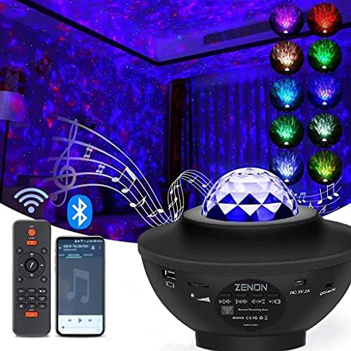 Alternative view of Zenon Smart Starry Projektör Light-Blth+Müzik+7Farklı Ambians