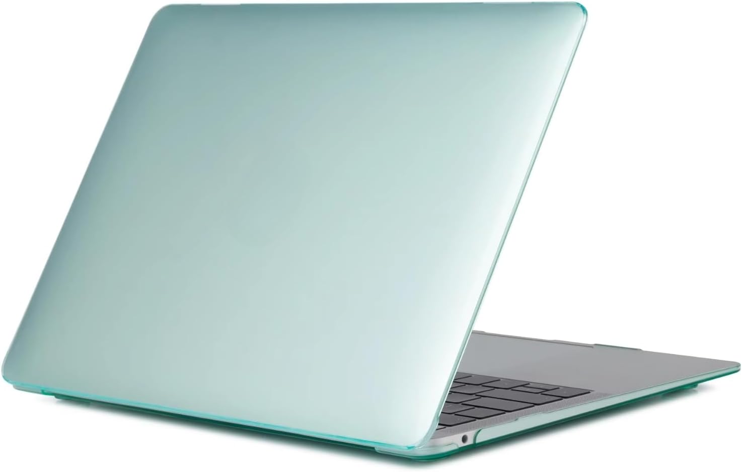 MacBook Air 13 İnç Kılıf A1369 A1466 Uyumlu Şeffaf Kristal Hard Case Sert Koruyucu Kapak İnce Hafif Çizilme Korumalı 2010-2017 Açık Yeşil