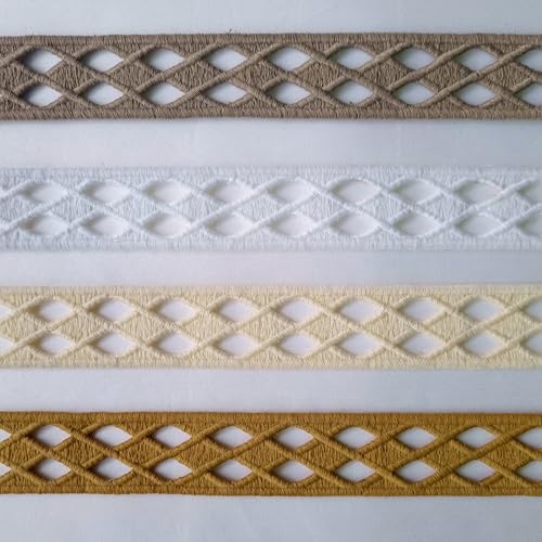 Alternative view of Baklava Desenli Şerit Nakış Model | Nakış Aksesuar (Gold)