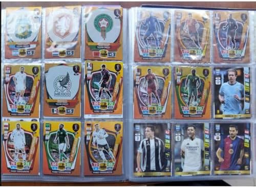 Panini Futbolcu Kartları Koleksiyon Oyun Kartı Albümü, 540 Kartlık Kapasite