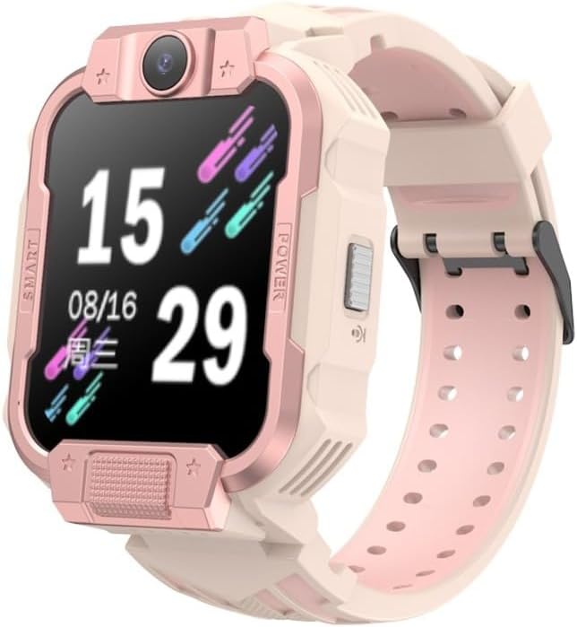 Alternative view of W2215A F1 Max Çift Kameralı Akıllı Çocuk Saati Pembe