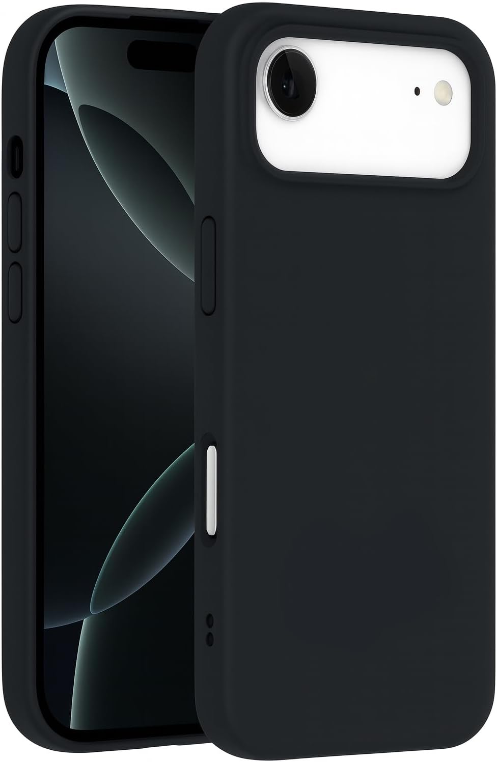 iPhone 17 Pro Max İle Uyumlu Kılıf Z-Mara Lansman Vieri Tam Koruma Arka Kapak Kamera Koruma Çıkıntılı Pürüzsüz Yüzey Siyah - Görsel 2