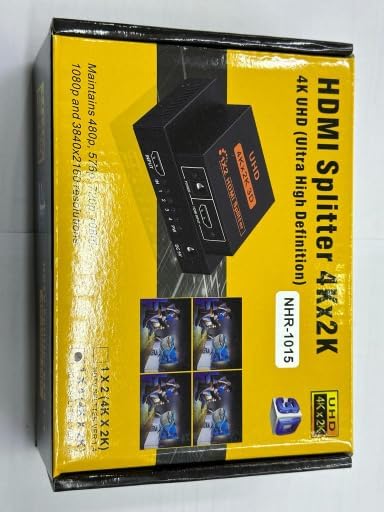 Alternative view of 4k 2k ultra high definition hdmi splitter 4 port 4k hdmi çoğaltıcı
