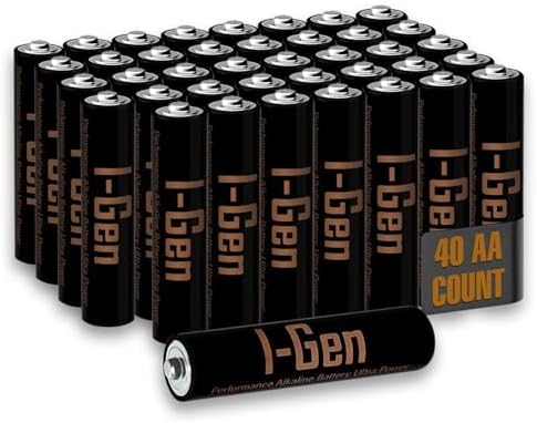 I-Gen A114 Ultra Alkalin AA Kalem Pil 40'lı Paket LR6 1.5V - Görsel 2
