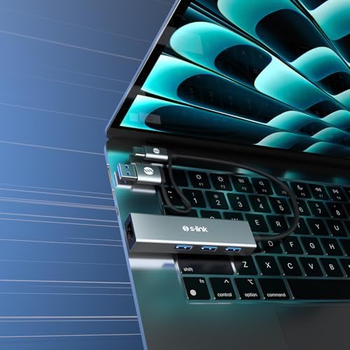 Swapp SW-U332 Type-C & USB3.0 1000Mbps 3 Port Usb Gigabit Ethernet Adaptör - Görsel 3