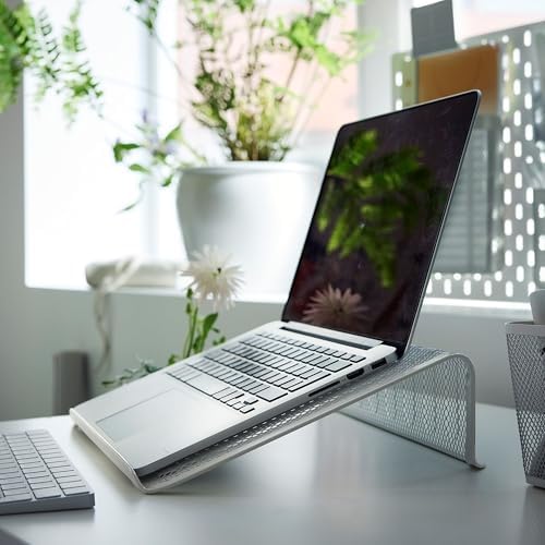 Laptop desteği, beyaz