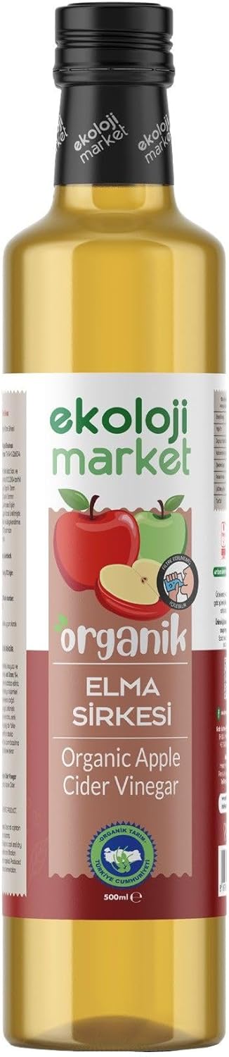 Ekoloji Market Organik Elma Sirkesi 500 ml