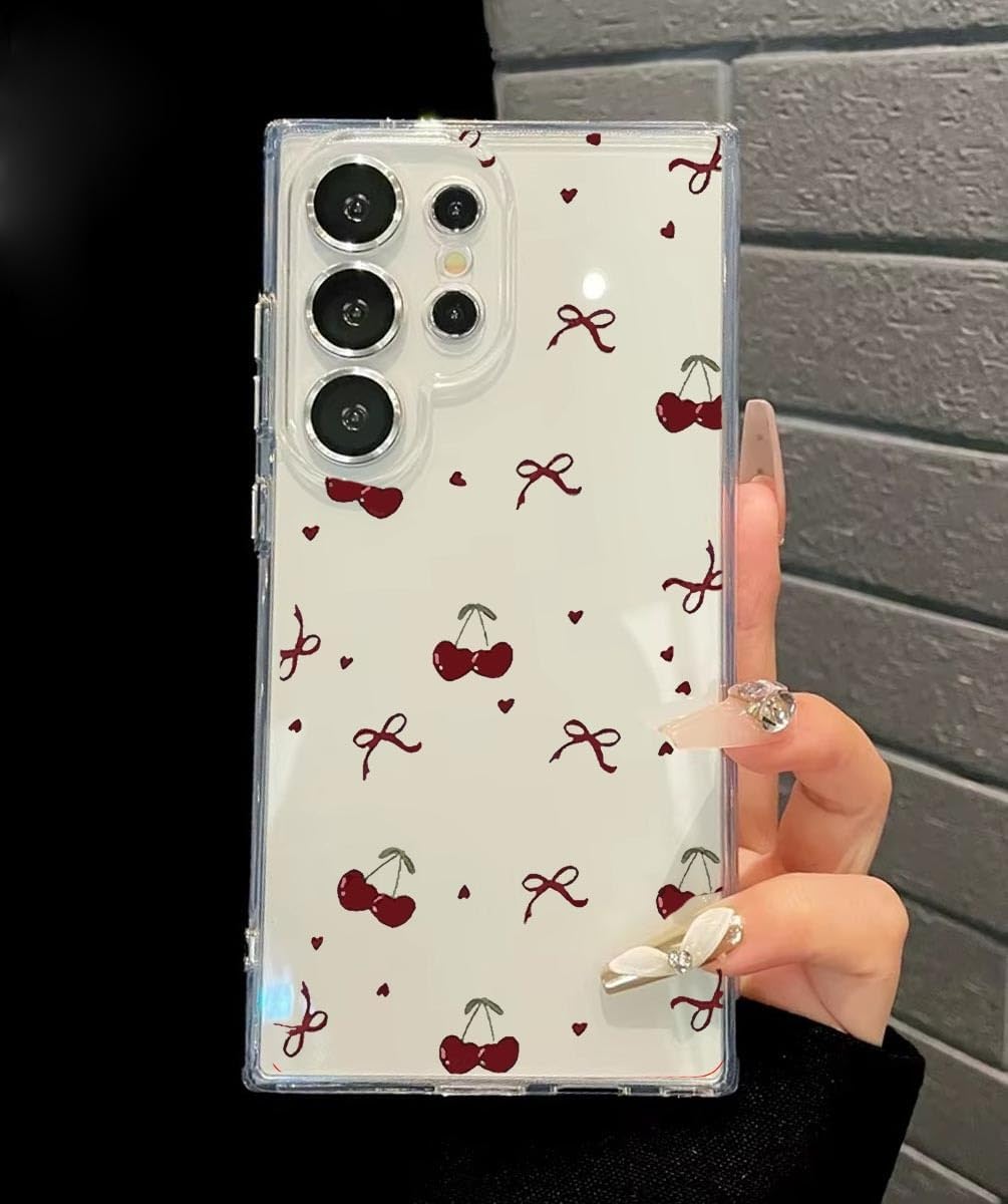 Galaxy S25 Ultra ile Uyumlu SFF01 Şeffaf Desenli Telefon Kılıfı - İnce, Esnek, Darbe Önleyici Koruma, Şık ve Hafif Tasarım (minnoş) - Görsel 2