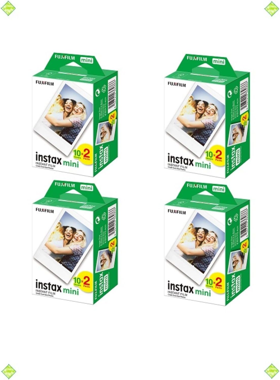 Fujifilm Instax Mini 12 11 10 Uyumlu Film 4'Lü Set 80 Poz
