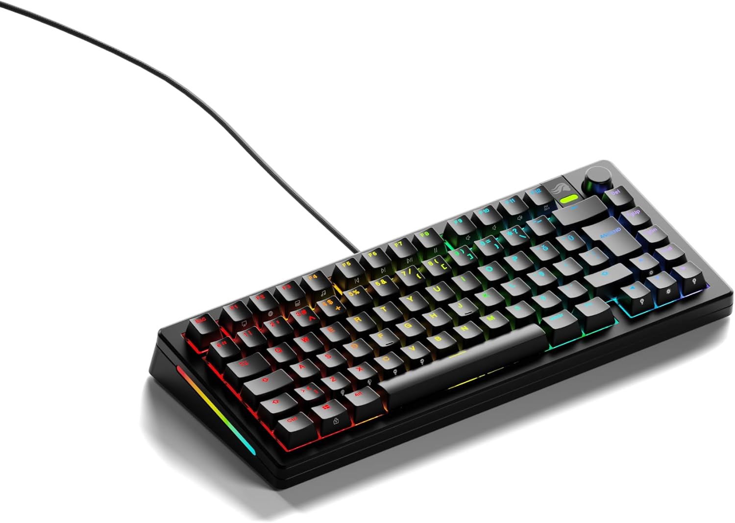 Alternative view of Glorious GMMK 3 TR Fox Linear Switch%75 Kablolu Mekanik Oyuncu Klavyesi