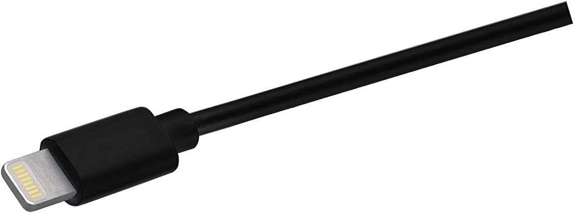 Lightning USB kablosu (1 M) Apple iPhone için Lightning (1 Meter) Siyah USB5012A - Görsel 2