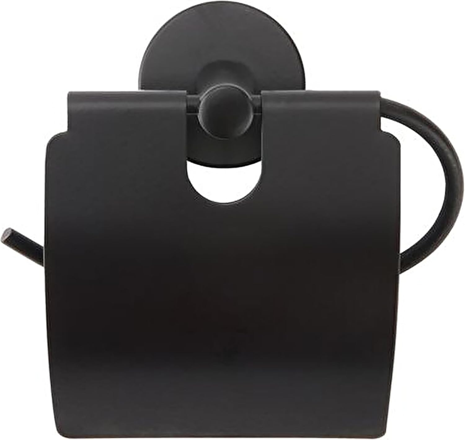 Alternative view of Metal Tuvalet Kağıtlığı, Siyah, Tuvalet Kağıdı Askısı, 12,3 x 13 cm