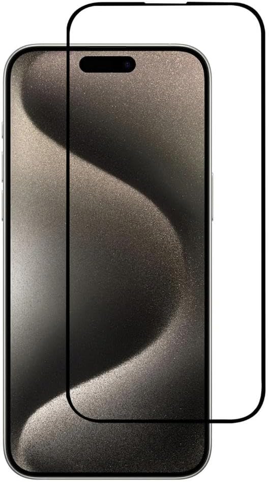 iPhone 15 Pro Max ile Uyumlu Ekran Koruyucu 9D Tam Kaplayan Kavisli - Görsel 2
