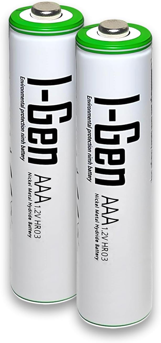 I-Gen B139 2 Adet AAA 900 mAh Şarj Edilebilir İnce Kalem Pil 1.2V Ni-MH Şarjlı Pil - Görsel 3