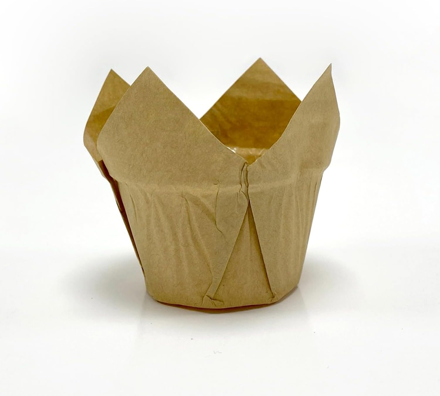 Alternative view of 50'li Kalın Lale Kapsül Kraft Muffin Kek Kalıbı, İçi Yağlı Kağıt Tulip, Safari Konsept, Cupcake Kağıdı Doğum Günü Parti Dekorasyonu için